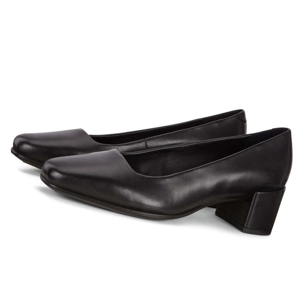 Ecco Shape 35 Squareds Pumps Dame Svarte | NO 160OKI